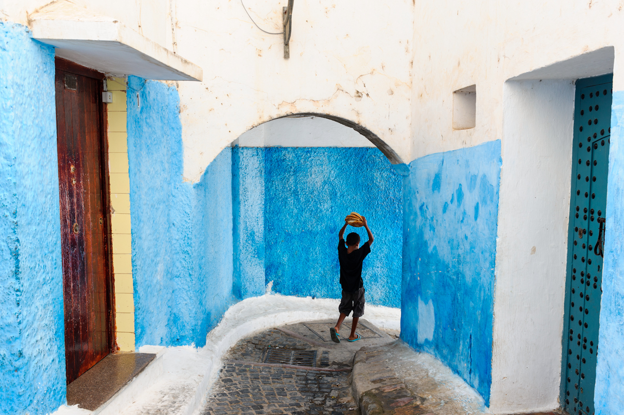 People in Rabat, Morocco